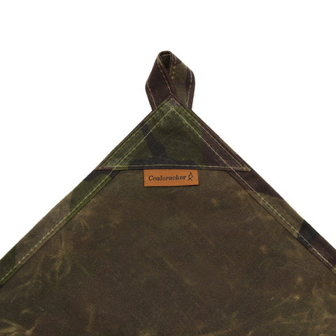coalcracker bushcraft オイルスキンタープ Oil Cloth Tarp - Canvas Bushcraft Tarp – Coalcracker Bushcraft