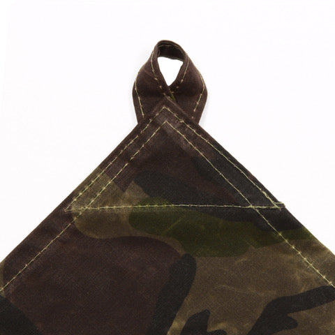 coalcracker bushcraft オイルスキンタープ Oil Cloth Tarp - Canvas Bushcraft Tarp – Coalcracker Bushcraft