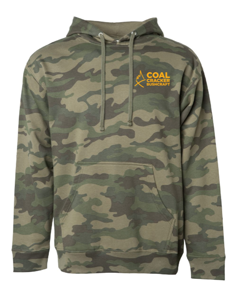 Camo hooded sweatshirt hotsell