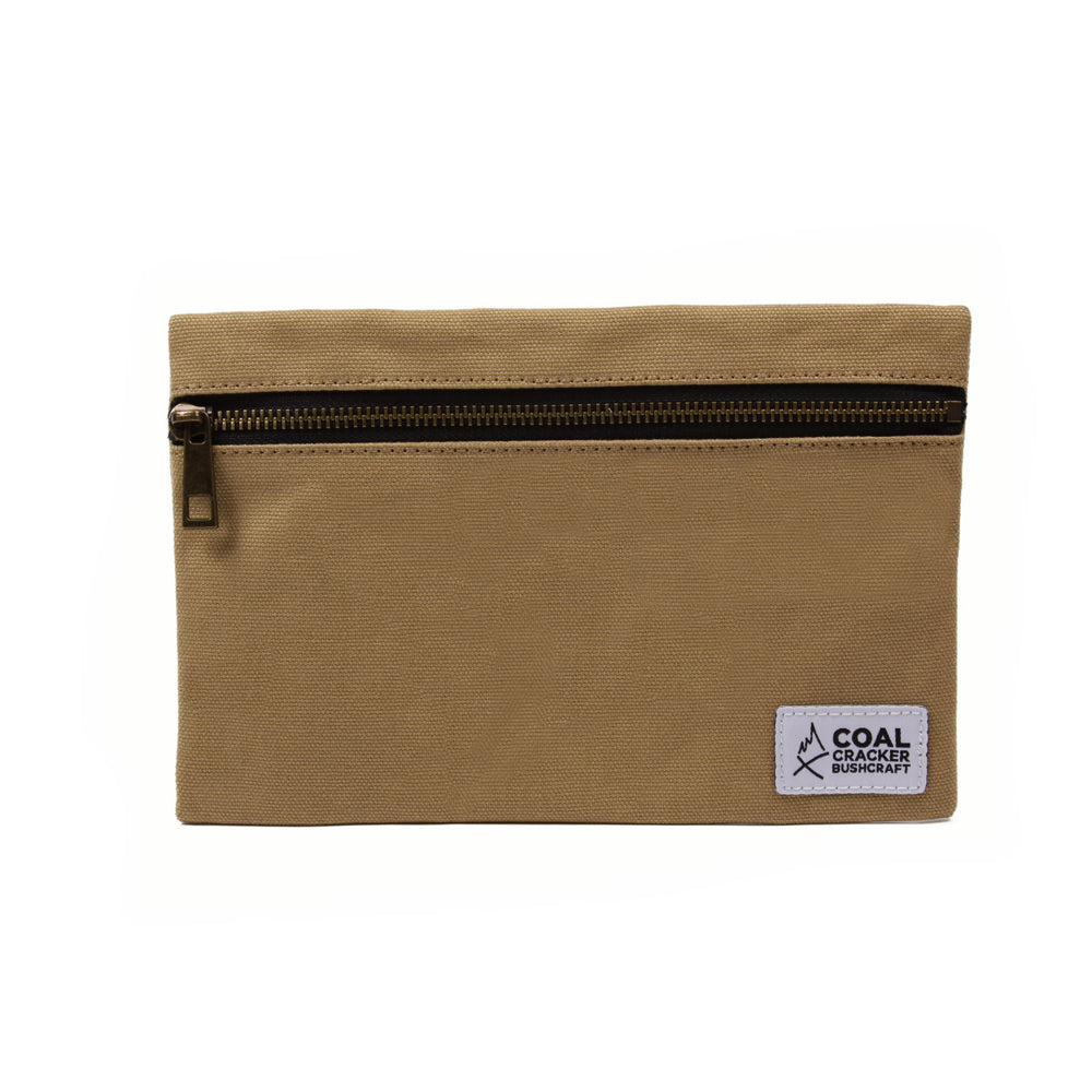 Front Zipper Waxed Canvas Bag – Coalcracker Bushcraft